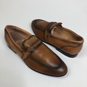 Robert Graham Robinson Leather Casual Loafers 8